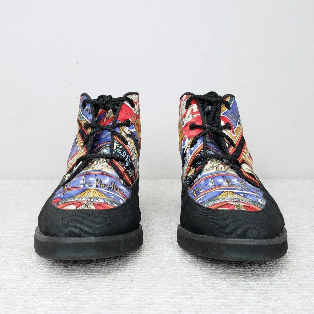 Vintage Stuart Weitzman Nicole Miller Ankle Booties US 6